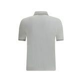 Svevo White Cotton Polo Shirt